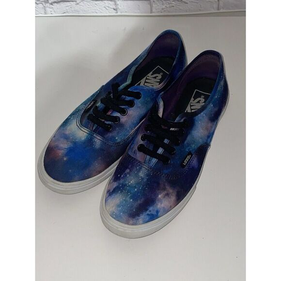 Vans Off The Wall Shoes Women’s Size 6.5 Cosmic Galaxy Space Low Top Sneakers - Picture 2 of 9